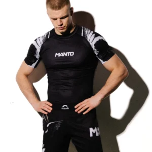 Sublimated Short-Sleeve Grappling Rash Guard