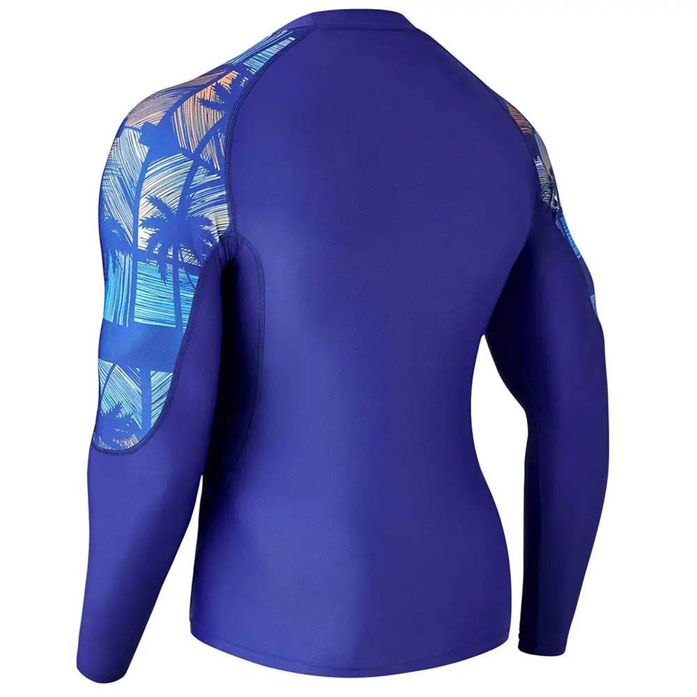 Custom Sublimated Short Sleeve Rash Guard – BJJ & MMA Compression Shirt - Image 6