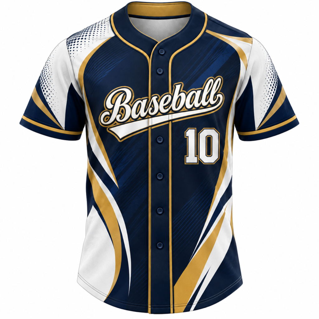 Custom Premium Blank Baseball & Softball Jersey | Breathable Athletic Fit