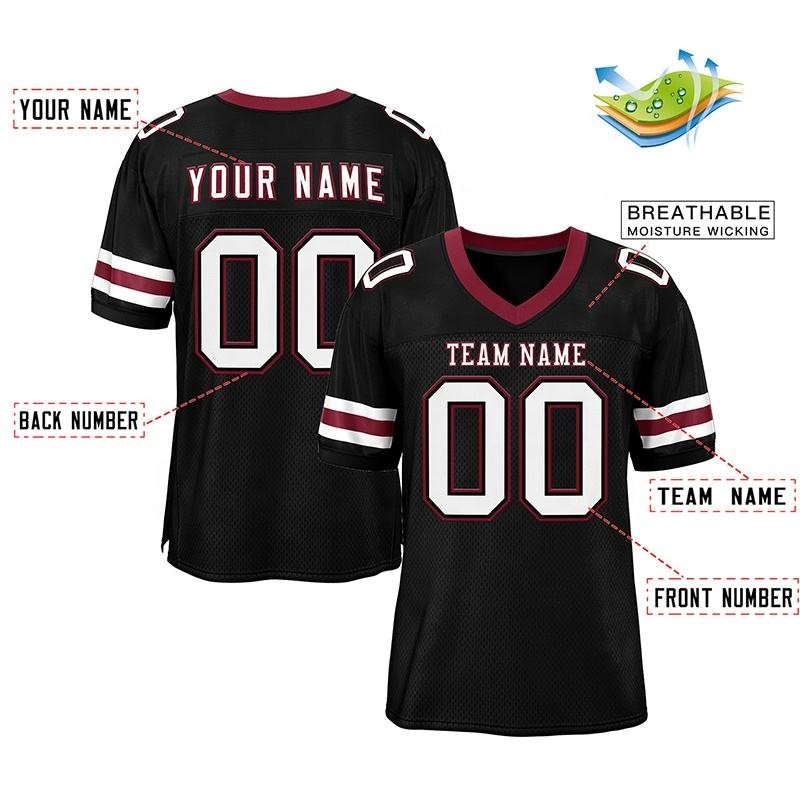 Custom Sublimated American Football & Rugby Jersey | Pro Team Apparel - Image 5