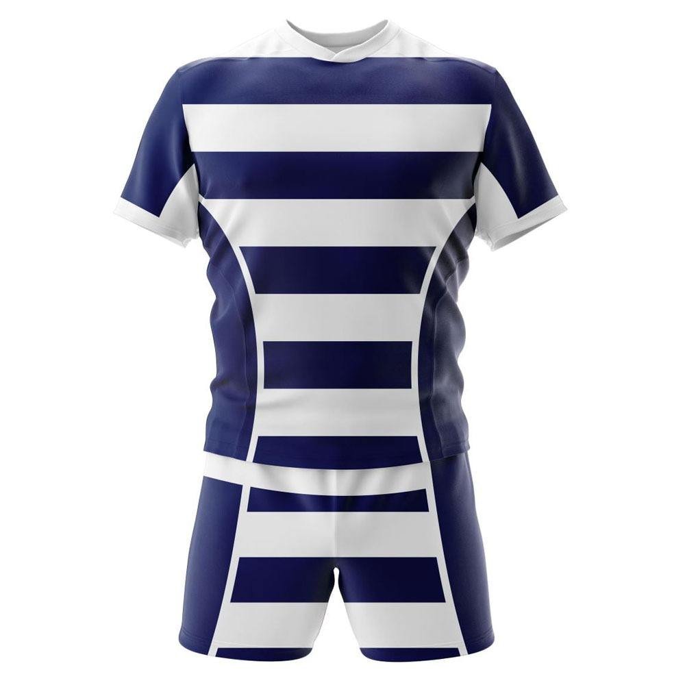 Custom Rugby Uniform Set – Breathable Polyester Teamwear with Logo - Image 2
