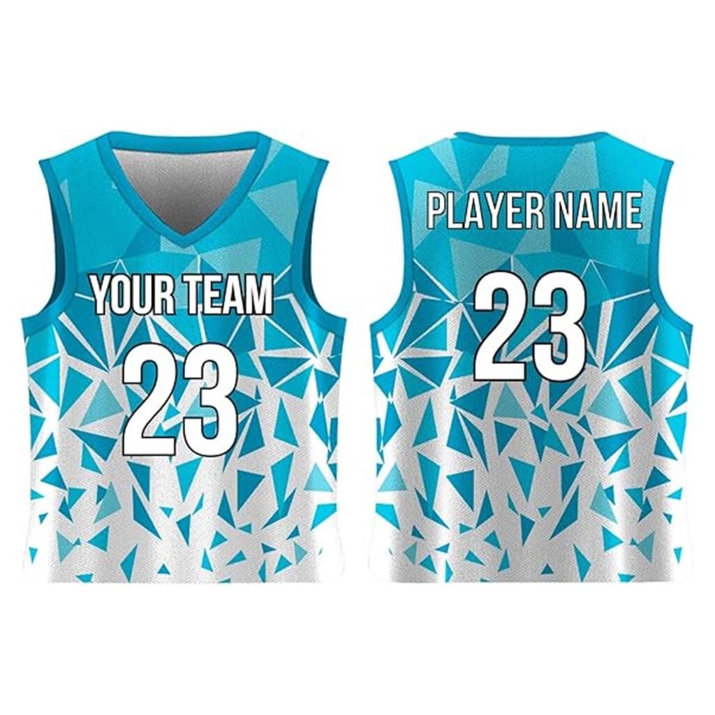 Custom Basketball Uniform – Sublimation Side Seam Jersey with Custom Logo & Name/Number